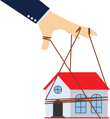 Businessman has control over houses and real estate

