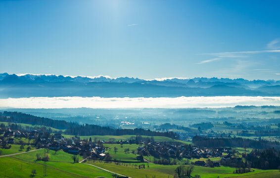 Hinwil Landschaft - Dezember