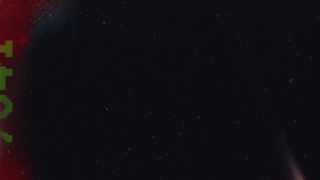Vintage scratched film leader countdown background