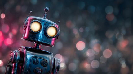 Intriguing Robot Portrait - A Glimpse into the Future of Artificial Intelligence.