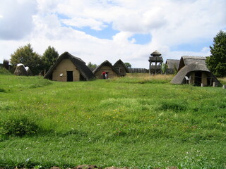 Germanische Siedlung in der Funkenburg Westgreu&szlig;en