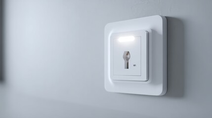 Modern light switch with led indicator for home interiors,Energy Saving Week