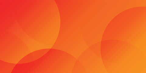Minimal geometric background. Orange elements with fluid gradient. Dynamic shapes composition. Eps10 vector