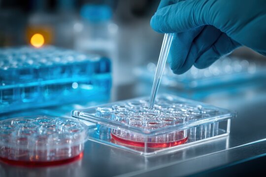 Innovative Elisa technique demonstration for enhanced testing accuracy in laboratory settings during a research workshop