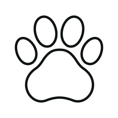 Cat Paw Icon Vector Collection