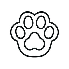 Cat Paw Icon Vector Collection