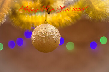 Happy New Year's greetings.