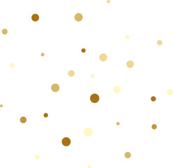 Gold Glitter Dot
