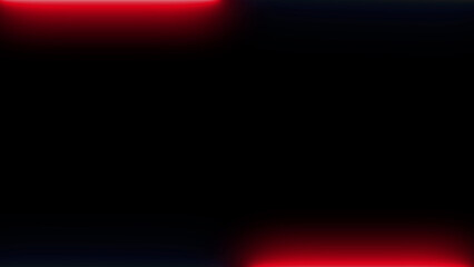 glowing red light on black background. Lens flash of paparazzi photographers ,Studio light flash on dark bg. Fame glamour product add-on. camera flashes on black screen. 3d illustration