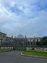 Ornate Historic Gates and Architecture