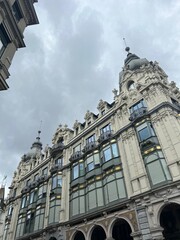 Ornate Historic Facade in Vienna City Center, Austria