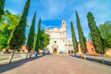 San Jose Church in the historic center of Tula in the state of Hidalgo