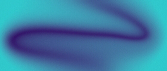 Soft Abstract Blurred Dark Purple Wave on Vibrant Teal and Cyan Gradient Background