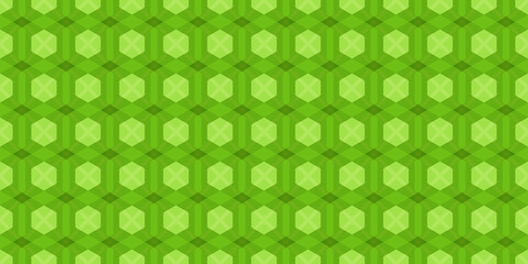 Vibrant Green Geometric Pattern