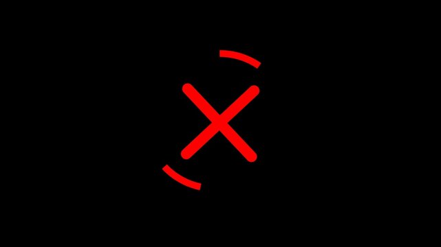 animated red cross icon 