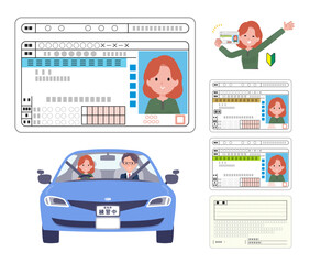 flat redhead women_Drivers-license