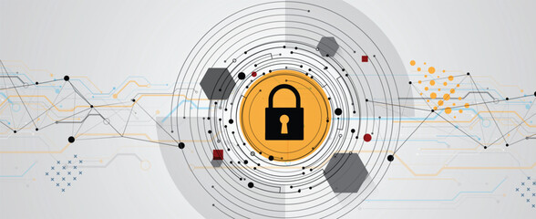 Future cyber technology web services for business and internet project. © kras99