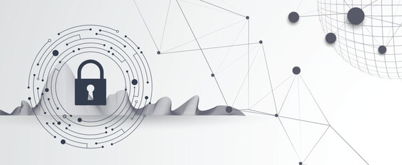 Future cyber technology web services for business and internet project. © kras99