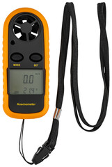 Wind measuring device, anemometer