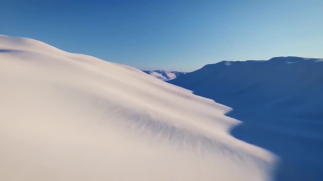 Snowy Mountain Valley.