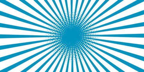 Blue and white sunburst backgrounD.EPS10