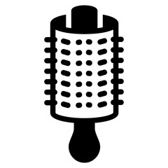 Hair brush icon