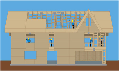 Partially Finished House