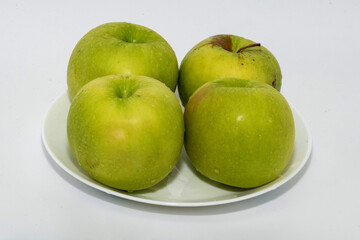 Sweet and Juicy Green Apples