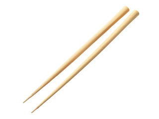 Two wooden chopsticks side by side, often used in Asian cuisine