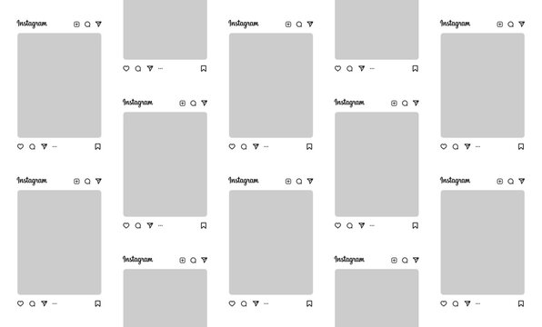 Instagram Post Template New UI Size
