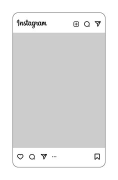 Instagram Post Template New UI Size