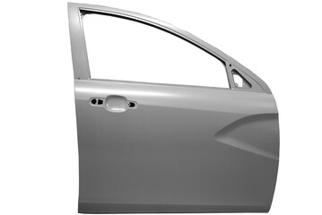 New car door on a white background