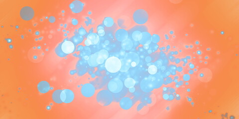 abstract color bokeh background