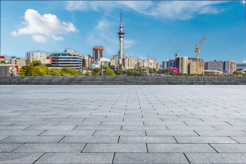 outdoor road skyline city building landscape blue sky cityscape street travel