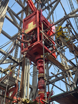 Coiled tubing unit on the jack up rig for well intervention and services