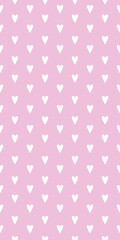 Valentine's seamless Pattern, Smartphone background