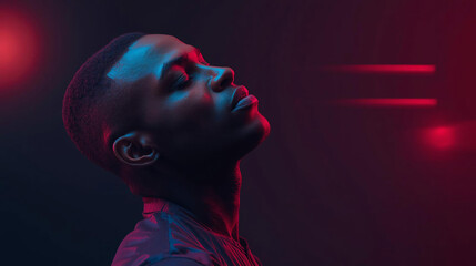 portrait of a handsome man