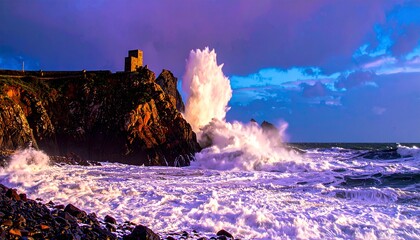 unstable ocean conditions on the coast