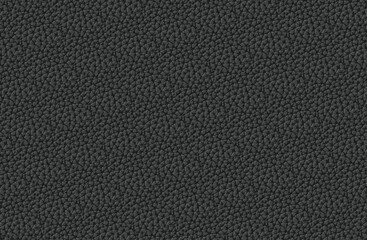 シボ感のあるテクスチャのエンボスレザーパターン　ブラック