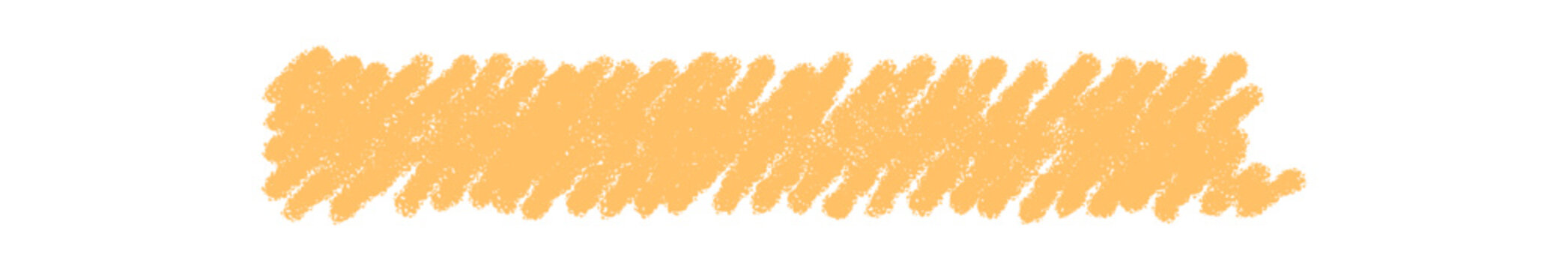 Yellow crayon hand drawn rectangle frame with soft pastel texture and bold sketch underline. Scribble effect banner background as template for text in modern decor and label applications.