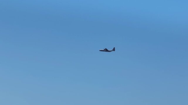 Israeli Air Force Paratrooper Exercise

Israeli Air Force transport aircraft deploying paratroopers during a military training exercise over Israel, November 2025.
