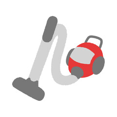 手書き風の単品アイコンイラスト　掃除機