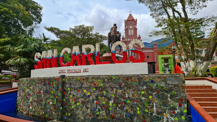 San Carlos, Antioquia - Colombia. November 23, 2025. It was founded in 1786. It became an important transit point for the colonization of eastern Antioquia.