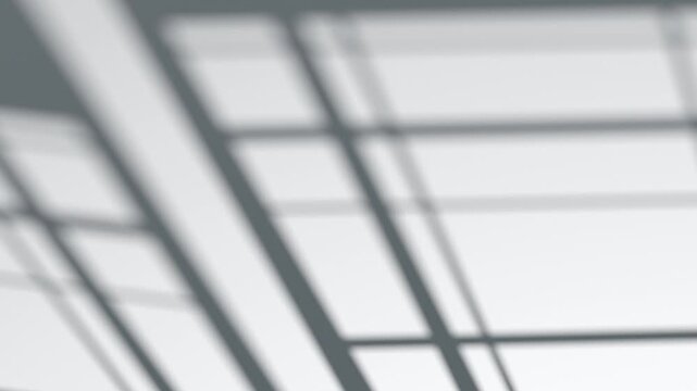 Abstract window sashes shadow moving backdrop, looped animation