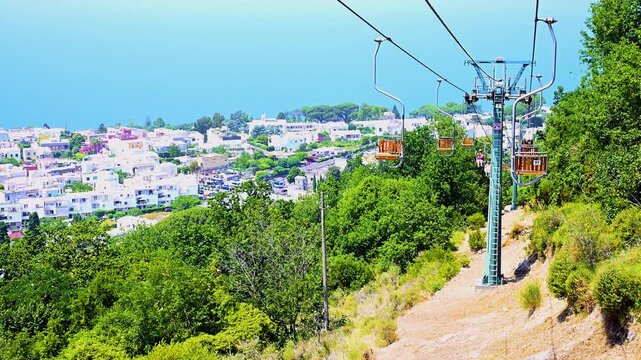 Anacapri, Mount Solaro Chairlift