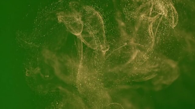 Whispering sand dunes come alive with subtle swirling dust motes rising effect ad_ready green screen rising dust style featuring