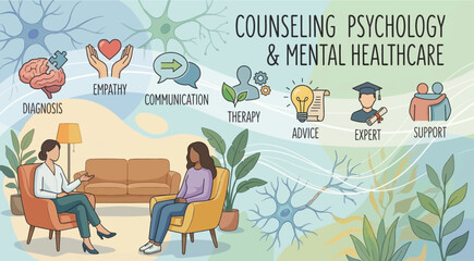 Counseling psychology and mental healthcare
