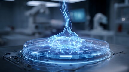 digital biomarker analysis AI interface, precision medicine visualization