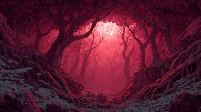 A portal gate for another world, in a stranger world with mystery and horror fantasy adventure style