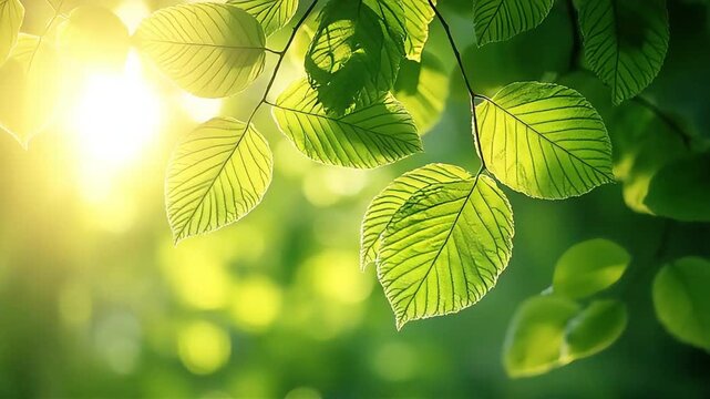 The forest was a lush tapestry of green, filled with towering trees, vibrant underbrush, and the sounds of chirping birds and rustling leaves.